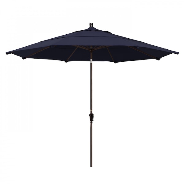 California Umbrella Patio Umbrella, Octagon, 110.5" H, Sunbrella Fabric, Navy 194061037638 - main