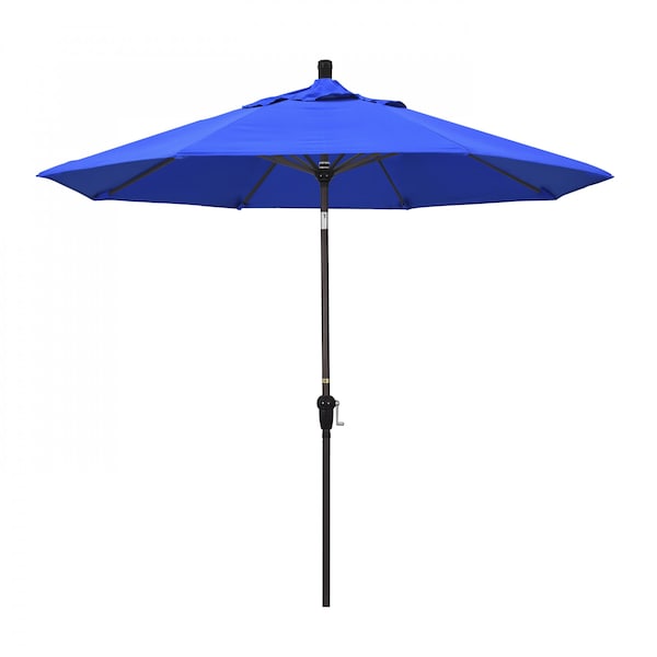 California Umbrella Patio Umbrella, Octagon, 102.38" H, Sunbrella Fabric, Pacific Blue 194061038994 - main