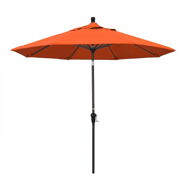 March Patio Umbrella, Octagon, 102.38" H, Sunbrella Fabric, Melon SDAU908117-5415