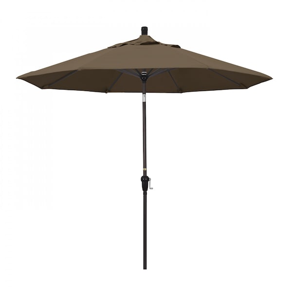 March Patio Umbrella, Octagon, 102.38" H, Sunbrella Fabric, Cocoa SDAU908117-5425
