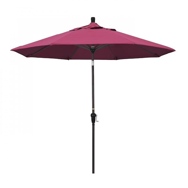 California Umbrella Patio Umbrella, Octagon, 102.38" H, Sunbrella Fabric, Hot Pink 194061039243 - main