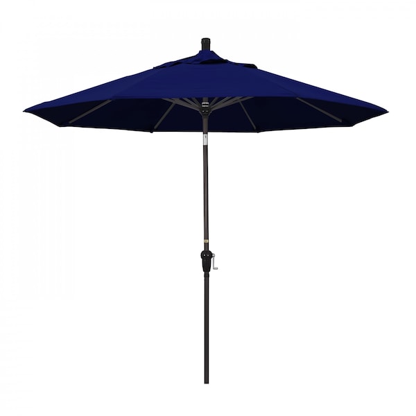 California Umbrella Patio Umbrella, Octagon, 102.38" H, Sunbrella Fabric, True Blue 194061039281 - main