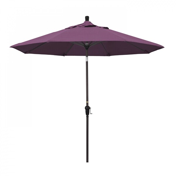 California Umbrella Patio Umbrella, Octagon, 102.38" H, Sunbrella Fabric, Iris 194061039359 - main