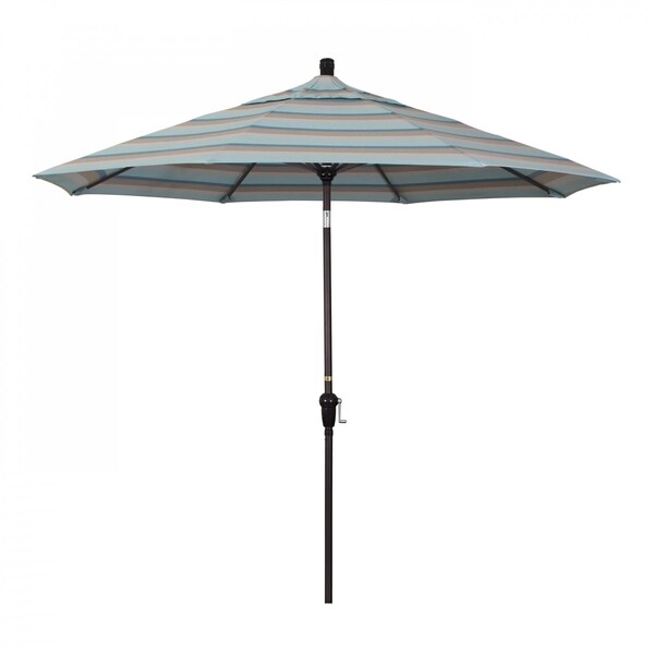 California Umbrella Patio Umbrella, Octagon, 102.38" H, Sunbrella Fabric, Gateway Mist 194061039397 - main