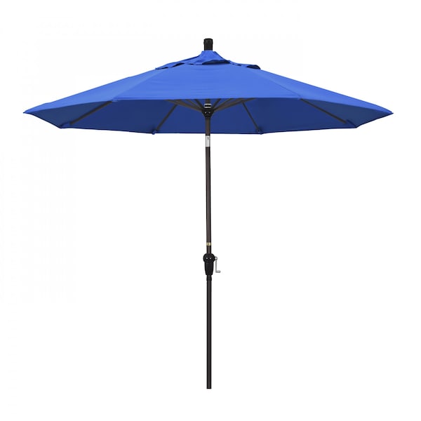 California Umbrella Patio Umbrella, Octagon, 102.38" H, Olefin Fabric, Royal Blue 194061039410 - main