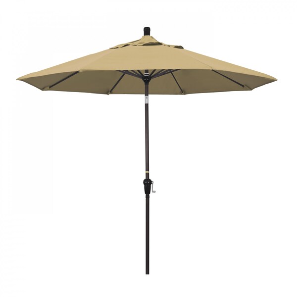 California Umbrella Patio Umbrella, Octagon, 102.38" H, Olefin Fabric, Champagne 194061039526 - main