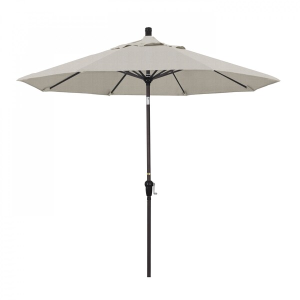 California Umbrella Patio Umbrella, Octagon, 102.38" H, Olefin Fabric, Woven Granite 194061039571 - main