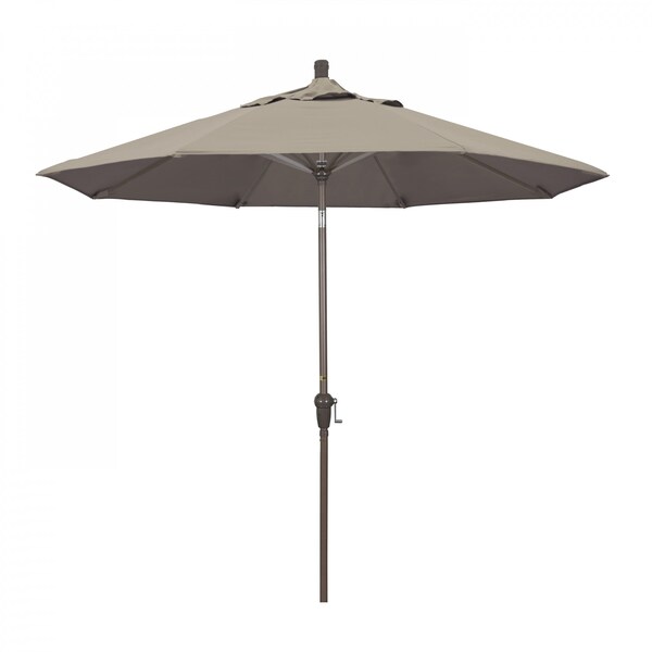March Patio Umbrella, Octagon, 102.38" H, Sunbrella Fabric, Taupe SDAU908900-5461