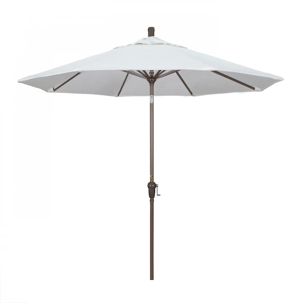 March Patio Umbrella, Octagon, 102.38" H, Pacifica Fabric, Natural SDAU908900-SA04