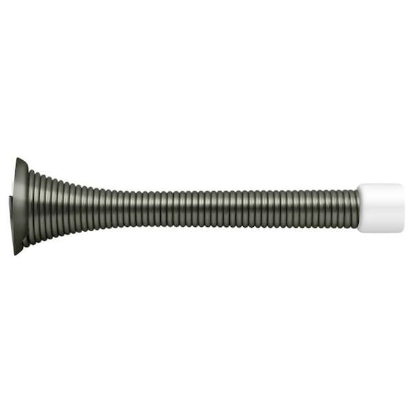 Deltana Baseboard Door Bumper, Heavy Duty, Steel Antique Nickel 3-3/4" SDS375U15A - main