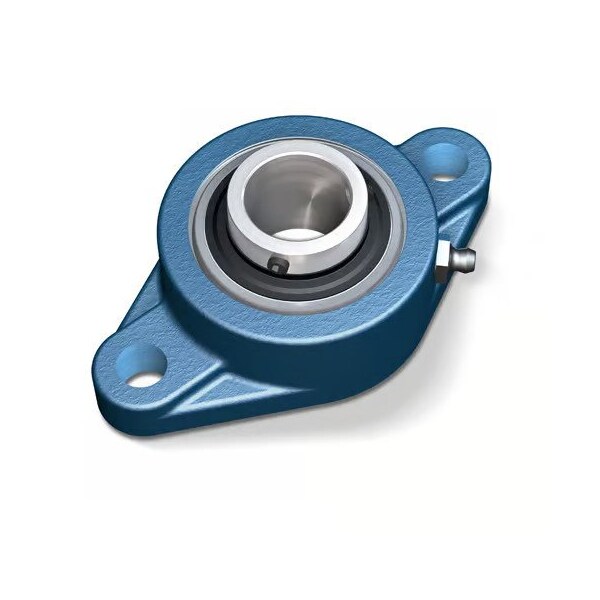 Skf Ball Bearing, FLG MT, CI, 2Bolt, 35mm Bore FYTB 35 TF/01646545 - main