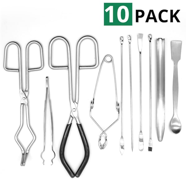 Scientific Labwares Essential Lab Tools Starter Pack - Tongs SWZR-214 - main