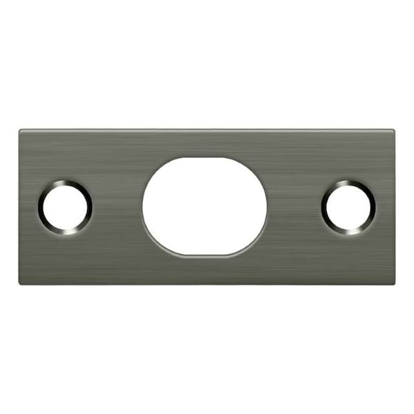 Deltana Strike Plate For Extension Flush Bolt Antique Nickel SP12EFB15A