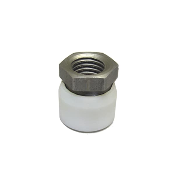 S & W Manufacturing Toggle Pad, Smooth, Delrin, 3/8-16" SP-3SD