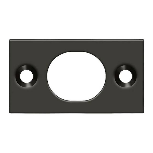 Deltana Strike Plate For 6" Flush Bolt Oil Rubbed Bronze SP6FBU10B - main