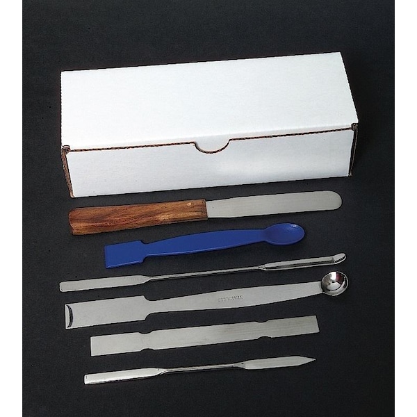 United Scientific Set Of 6 Spatulas/Spoons SPATST6 - main