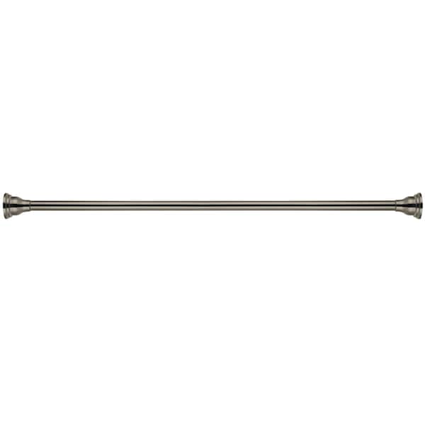 Kingston Brass SR118 72" Tension Shower Rod with Decorative Flange SR118 - main