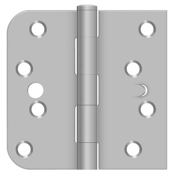 Deltana Satin Stainless Steel Door and Butt Hinge SS44058TA32D-LH