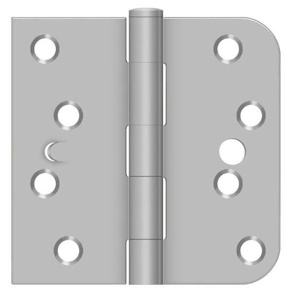 Deltana Satin Stainless Steel Square Hinge, Holes per Leaf: 4 SS44058TA32D-RH - main