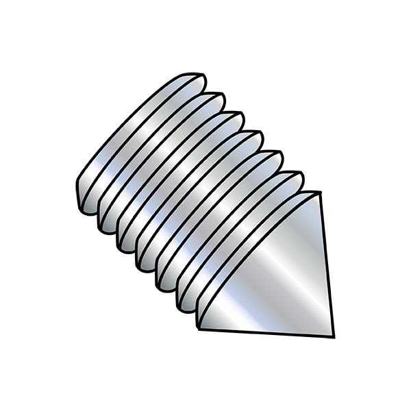 Zoro Select 1/2-13X3/4 COARSE SOCKT SET SCR CONE BLK OX, PK1500 5012SSNI - main