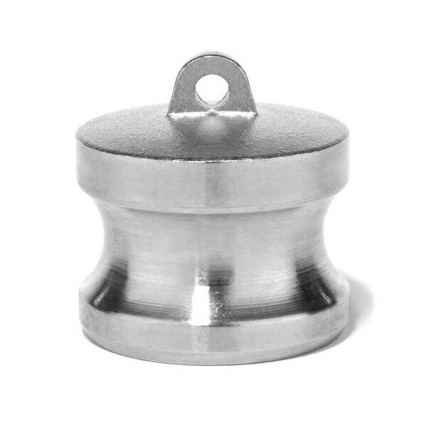 Usa Industrials Cam and Groove Fitting, 316SS, DP, 1/2" Adapter Dust Plug BULK-CGF-78 - main