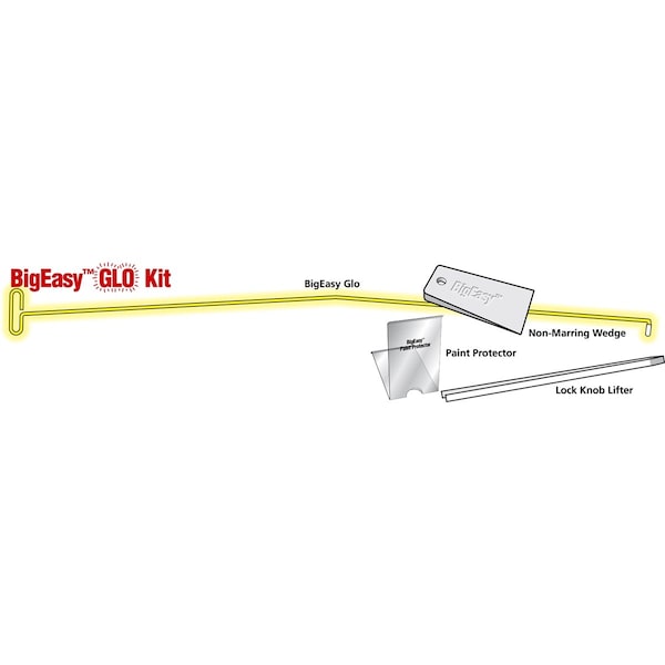 Steck Manufacturing Lock Out Tool Big Easy Glow In The Dark 32950 - main