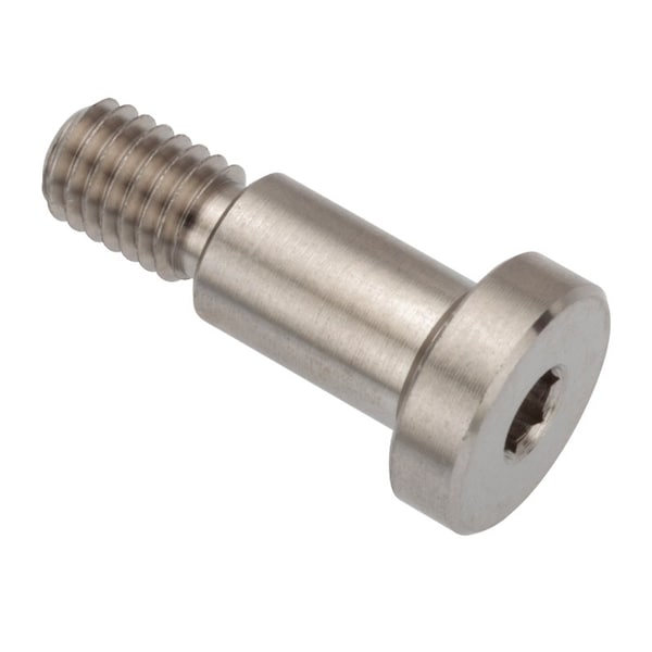Ampg Shoulder Screw, 6g Thr Sz, 9.5mm Thr Lg, 10 mm Shoulder Lg, 316 Stainless Steel STR402M6X10-LT - main
