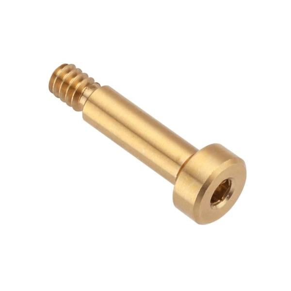 Ampg Shoulder Screw, 2A Thr Sz, 3/16 Thr Lg, 1/2 in Shoulder Lg, Brass STR55053C08 - main