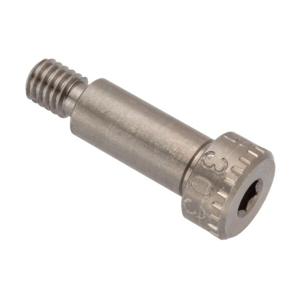 Ampg Shoulder Screw, 3A Thr Sz, 1/4 in Thr Lg, 9/16 Shoulder Lg, 18-8 Stainless Steel STR60114F09 - main