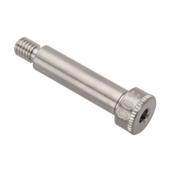 Ampg Shoulder Screw, 3A Thr Sz, 1/4 in Thr Lg, 15/16 in Shoulder Lg, 18-8 Stainless Steel STR60114F15 - main