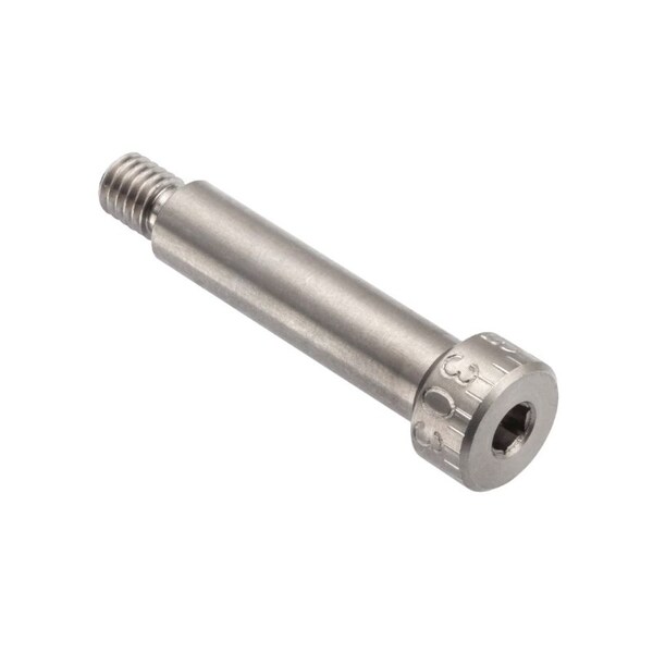Ampg Shoulder Screw, 3A Thr Sz, 1/4 in Thr Lg, 1 in Shoulder Lg, 18-8 Stainless Steel STR60114F16 - main
