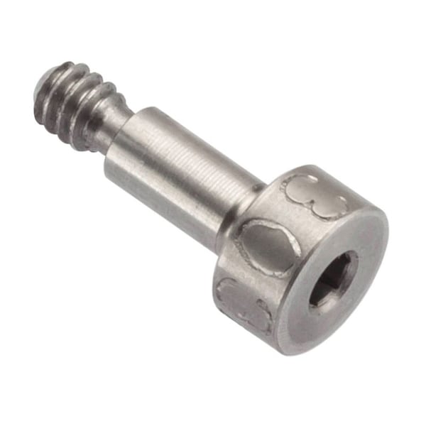 Ampg Self-Locking Shoulder Screws, 3A Thr Sz, 5/32 Thr Lg, 1/4 in Shoulder Lg, 18-8 Stainless Steel STR60118C04-PATCH - main