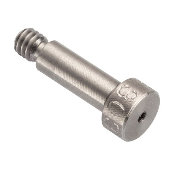 Ampg Shoulder Screw, 3A Thr Sz, 3/16 Thr Lg, 1/2 in Shoulder Lg, 18-8 Stainless Steel STR60131C08-DD - main