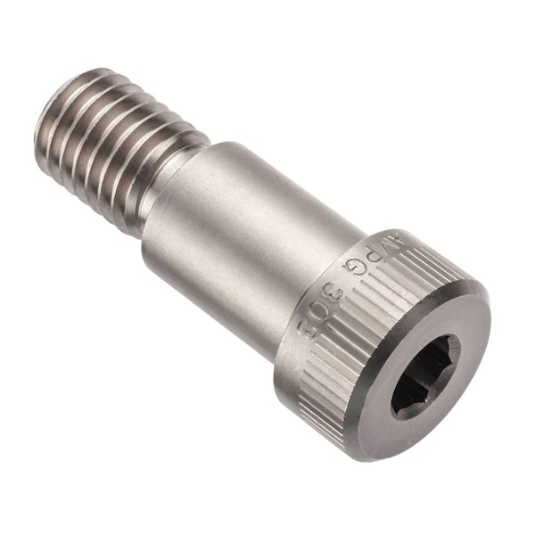 Ampg Shoulder Screw, 3A Thr Sz, 7/8 Thr Lg, 1 in Shoulder Lg, 18-8 Stainless Steel STR60134C16 - main