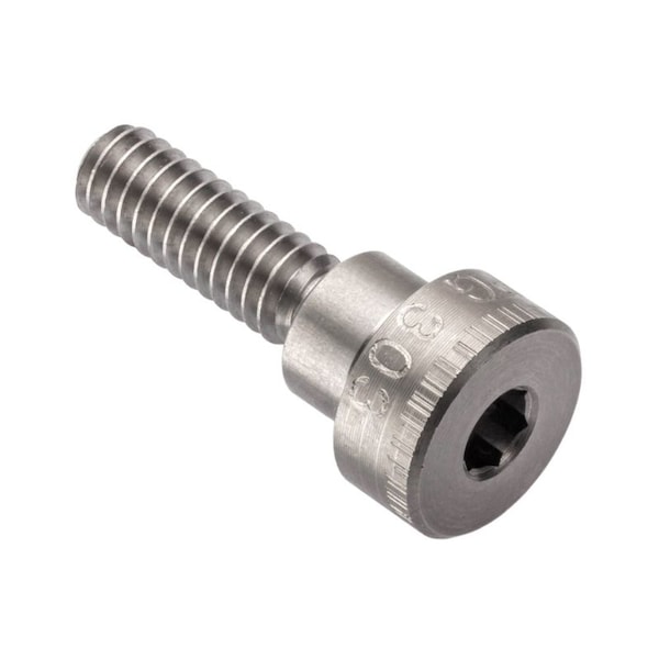Ampg Shoulder Screw, 3A Thr Sz, 3/4 Thr Lg, 1/4 in Shoulder Lg, 18-8 Stainless Steel STR60138C04-1420 - main