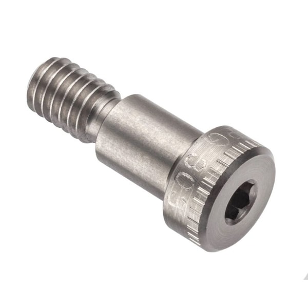 Ampg Shoulder Screw, 3A Thr Sz, 1/2 Thr Lg, 1/2 in Shoulder Lg, 18-8 Stainless Steel STR60138C08 - main