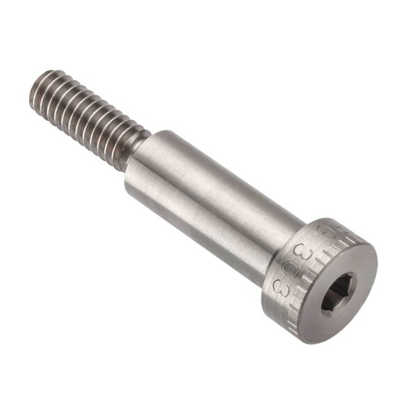 Ampg Shoulder Screw, 3A Thr Sz, 3/4 Thr Lg, 1 in Shoulder Lg, 18-8 Stainless Steel STR60138C16-1420 - main
