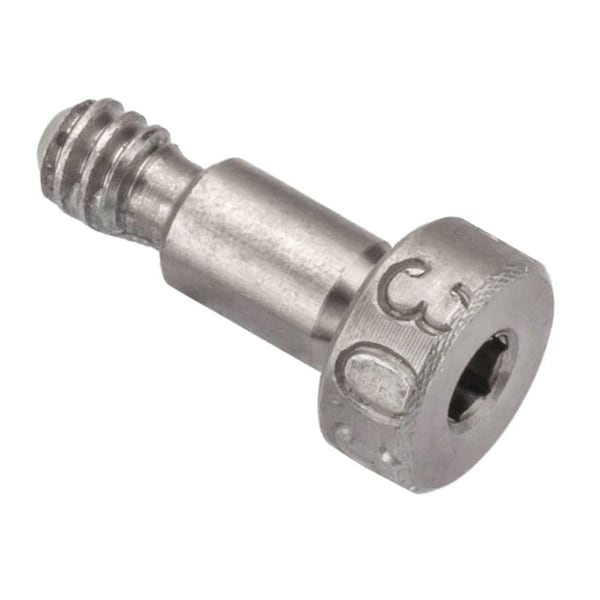 Ampg Self-Locking Shoulder Screws, 3A Thr Sz, 3/16 Thr Lg, 5/16 in Shoulder Lg, 18-8 Stainless Steel STR60153C05-PATCH - main