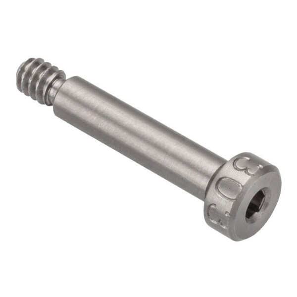 Ampg Shoulder Screw, 3A Thr Sz, 3/16 Thr Lg, 11/16 in Shoulder Lg, 18-8 Stainless Steel STR60153C11 - main