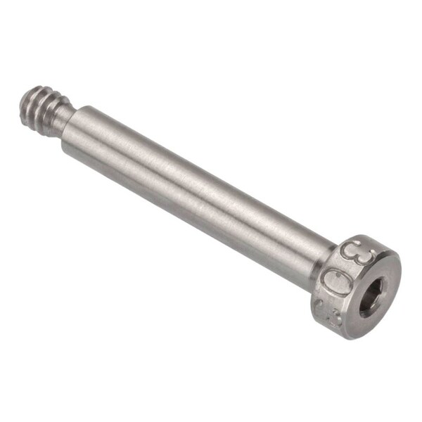 Ampg Shoulder Screw, 3A Thr Sz, 3/16 Thr Lg, 15/16 in Shoulder Lg, 18-8 Stainless Steel STR60153C15 - main
