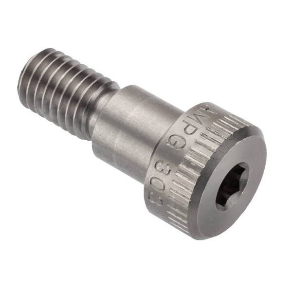 Ampg Shoulder Screw, 5g6g Thr Sz, 16mm Thr Lg, 12 mm Shoulder Lg, 18-8 Stainless Steel STR601M12X12 - main