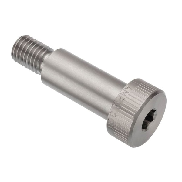 Ampg Shoulder Screw, M12x1.75 mm Thr Sz, 18mm Thr Lg, 35 in Shoulder Lg, 18-8 Stainless Steel STR601M16X35 - main