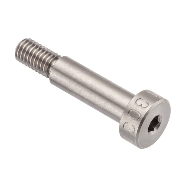 Ampg Shoulder Screw, 5g6g Thr Sz, 9.5mm Thr Lg, 18 mm Shoulder Lg, 18-8 Stainless Steel STR601M6X18 - main