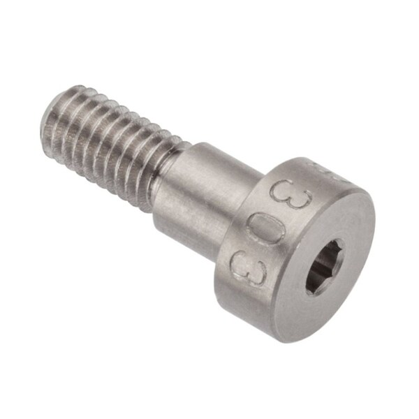 Ampg Shoulder Screw, 5g6g Thr Sz, 9.5mm Thr Lg, 6 mm Shoulder Lg, 18-8 Stainless Steel STR601M6X6 - main