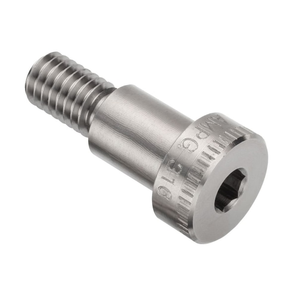 Ampg Shoulder Screw, 3A Thr Sz, 5/8 Thr Lg, 5/8 in Shoulder Lg, 316 Stainless Steel STR60212C10 - main