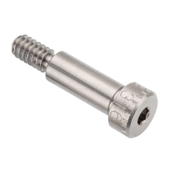 Ampg Self-Locking Shoulder Screws, 3A Thr Sz, 3/8 Thr Lg, 5/8 in Shoulder Lg, 316 Stainless Steel STR60214C10-PATCH - main