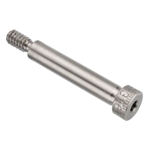 Ampg Self-Locking Shoulder Screws, 3A Thr Sz, 3/8 Thr Lg, 1-1/4 in Shoulder Lg, 316 Stainless Steel STR60214C20-PATCH - main