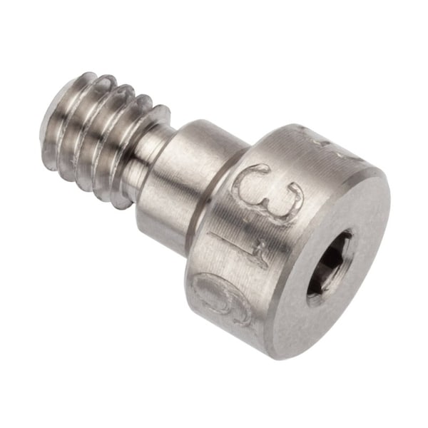 Ampg Shoulder Screw, #8-32 Thr Sz, 3/16 Thr Lg, 1/8 in Shoulder Lg, 316 Stainless Steel STR60231C02-PATCH - main
