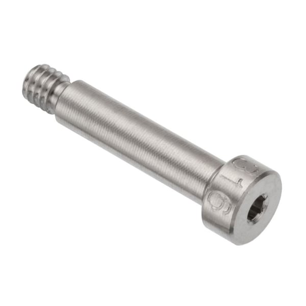 Ampg Shoulder Screw, #8-32 Thr Sz, 3/16 Thr Lg, 3/4 in Shoulder Lg, 316 Stainless Steel STR60231C12-PATCH - main