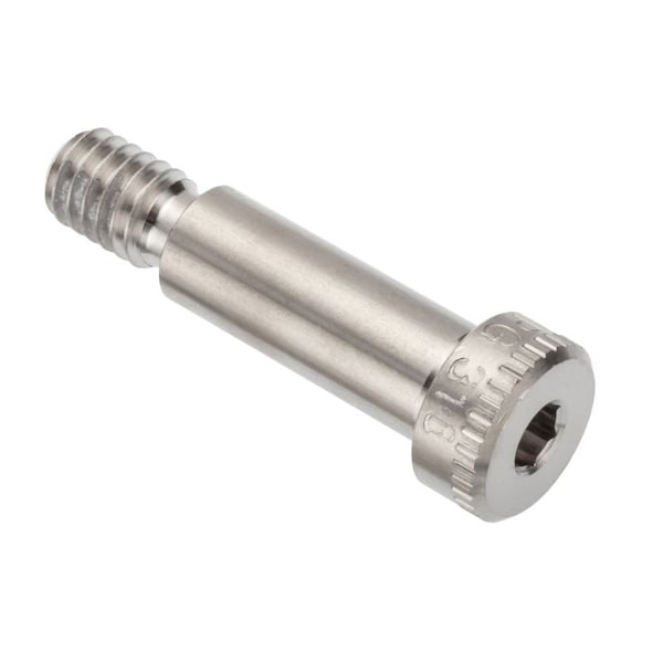 Ampg Self-Locking Shoulder Screws, 3A Thr Sz, 1/2 Thr Lg, 1 in Shoulder Lg, 316 Stainless Steel STR60238C16-PATCH - main
